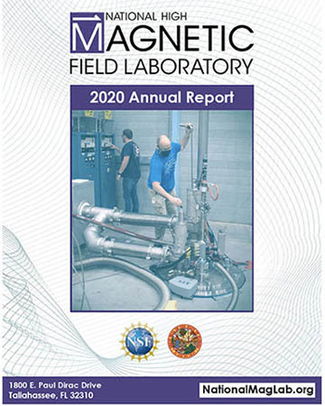 MagLab 2020 annual report cover