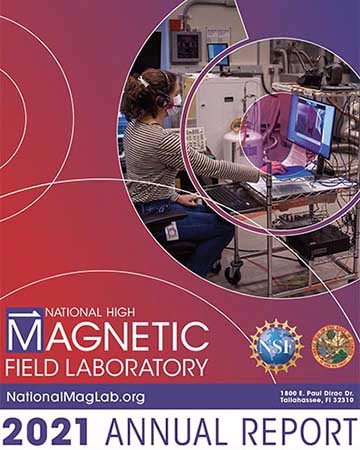 MagLab 2021 annual report cover