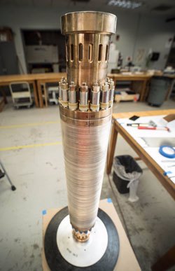 The A2 coil fully assembled and ready for installation.