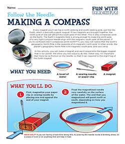 how is a compass made