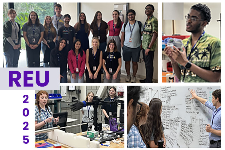 2025 group of MagLab Research Experiences for Undergraduates (REU) Program