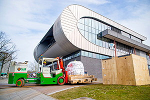 The magnet was delivered to the HFML in Nijmegen in March.