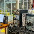 Analytical chemist David Butcher in the MagLab Ion Cyclotron Resonance facility, where scientists are working with FSU computer programmers to optimize data.