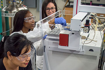 MagLab Scientist mentoring College Students