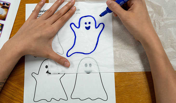 Draw a ghost