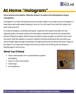 Try this at home homemade hologram thumbnail