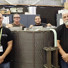 Members of the MagLab team behind the Nijmegen magnet include (left to right); Joe Lucia, Justin Deterding, Todd Adkins, Robert Stanton, Erick Arroyo, Don Richardson, Lee Marks and project manager Iain Dixon.