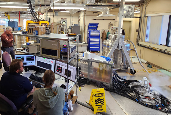 Daniel Davis evaluates superconducting cables and magnets in relevant magnetic field