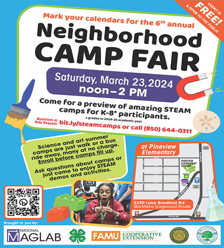 Neighborhood Camp Fair Poster