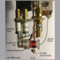 The photo shows the NMR probe used for the ultra-low temperature NMR measurements.