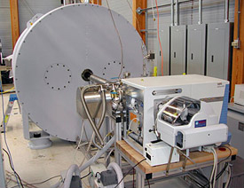 The lab's 14.5 tesla FT-ICR machine.