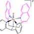 The structure of one of the oxoiron(IV) complexes.