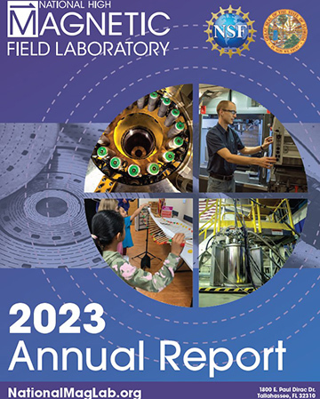 MagLab 2023 annual report cover