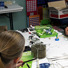 MagLab educator Jose Sanchez shows New Mexico teachers how to use series circuits to design electromagnets.