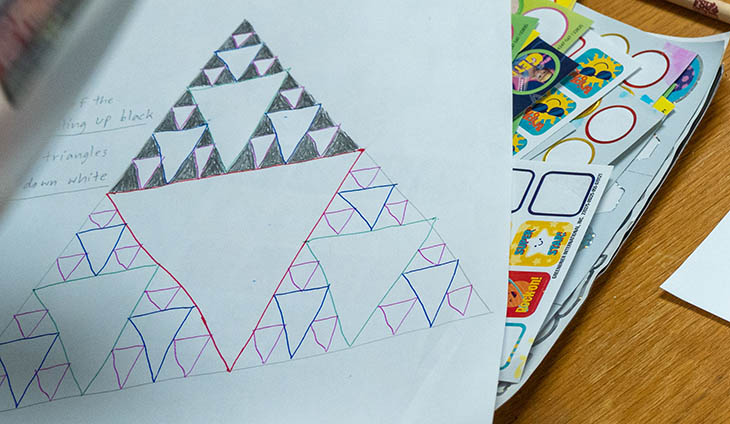 Drawing triangles