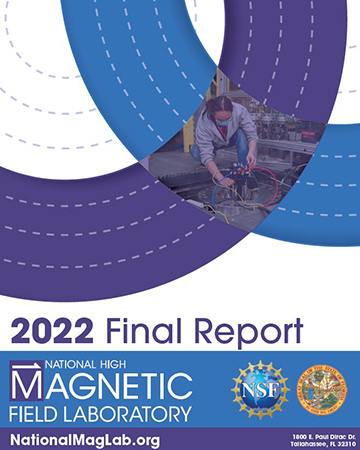 MagLab 2022 annual report cover