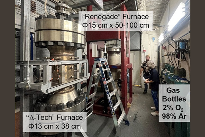 Upgraded Over-Pressure Furnaces for HTS Bi-2212 Magnets