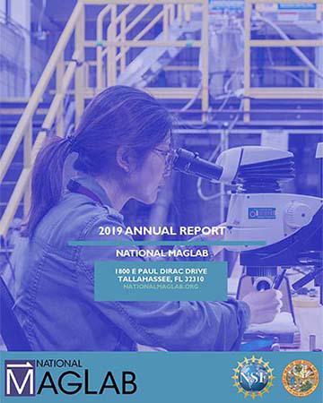 MagLab 2019 annual report cover